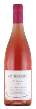 L'Arbousé - Mas Bruguière - Pic Saint Loup - Vin Rosé